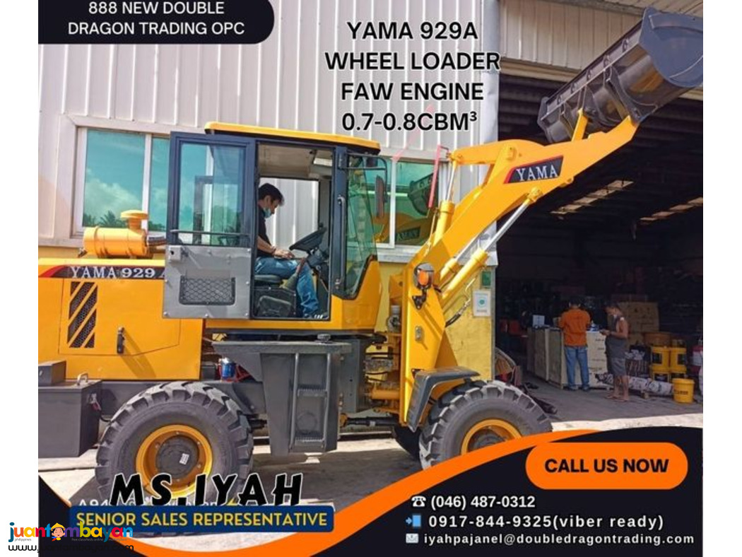 929A YAMA  WHEEL LOADER FAW ENGINE 0.7-0.8CBM³