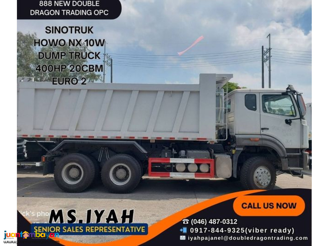 HOWO NX DUMPTRUCK 400HP EURO 2
