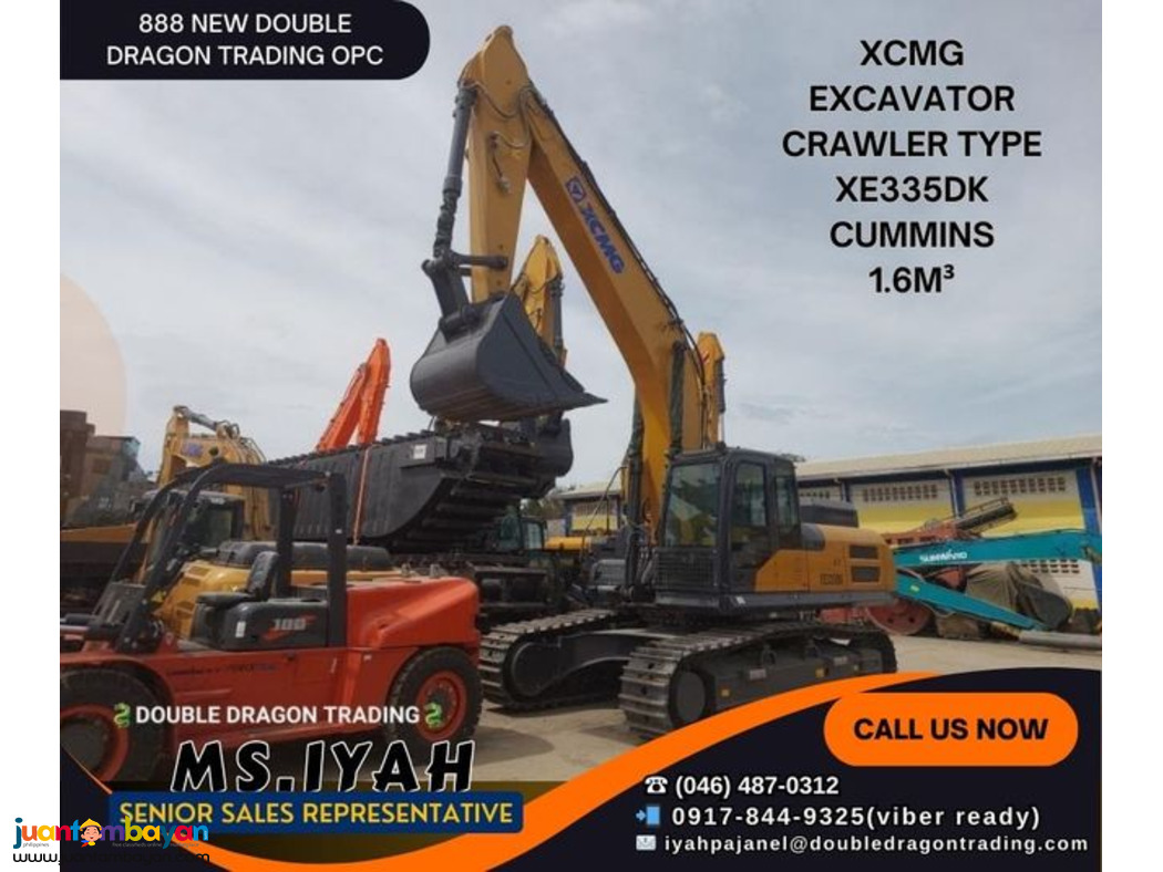 XCMG CRAWLER TYPE BACKHOE 1.6M³
