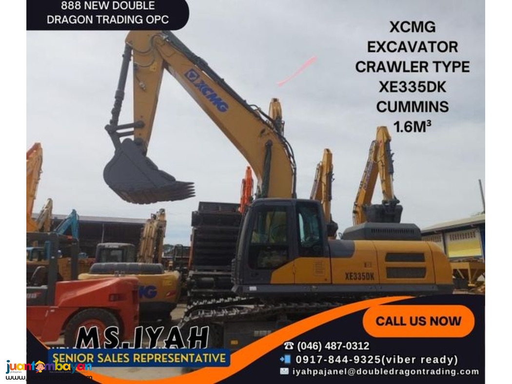 XCMG CRAWLER TYPE BACKHOE 1.6M³