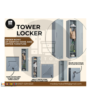TOWER LOCKER STEEL CABINET | OFFICE FURNITURE 