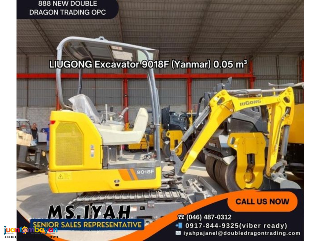 LIUGONG Excavator 9018F (Yanmar) 0.05 m³