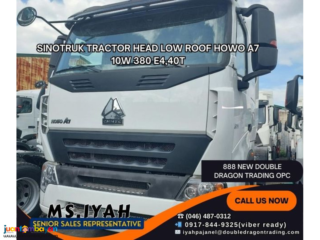 HOWO A7 TRACTOR HEAD EURO 4