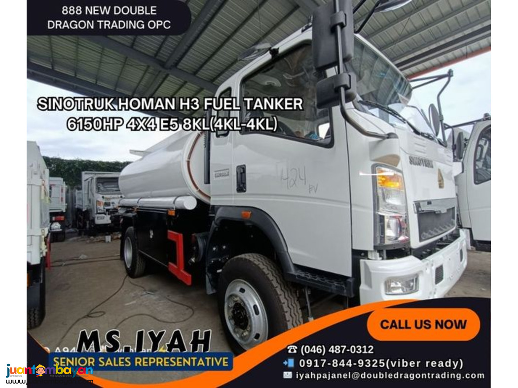 HOMAN H3 6W FUEL TANKER 8KL E5