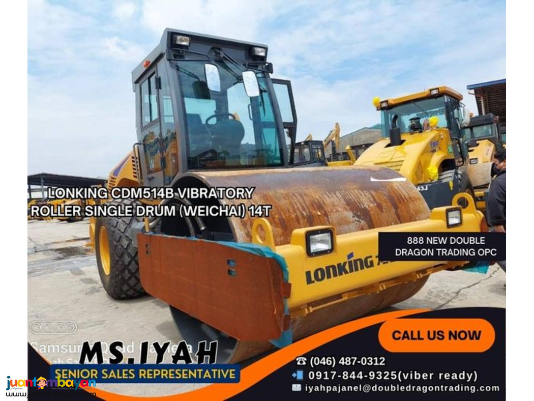 LONKING VIBRATORY ROLLER 10T-