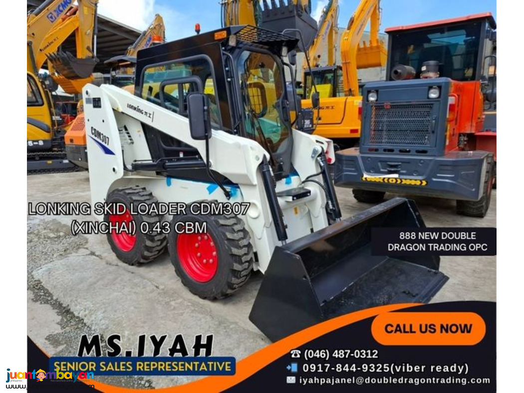 LONKING SKID LOADER (XINCHAI) 0.43CBM-