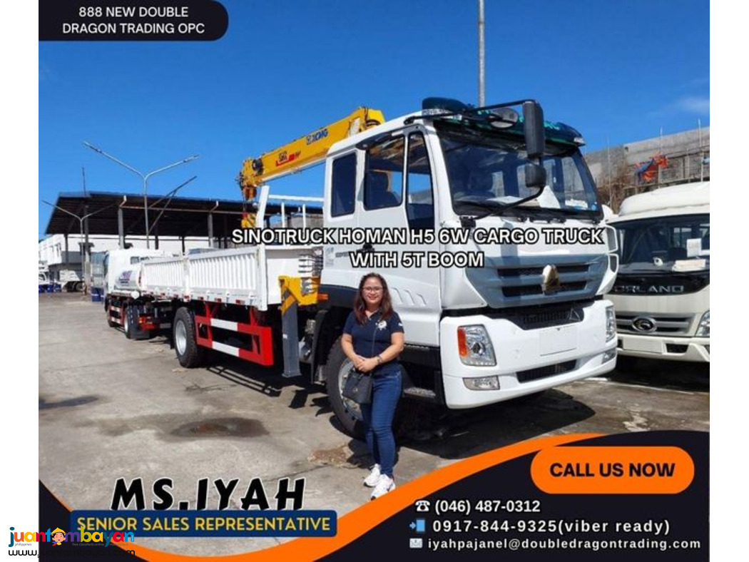 HOMAN 6W BOOM TRUCK 5T-