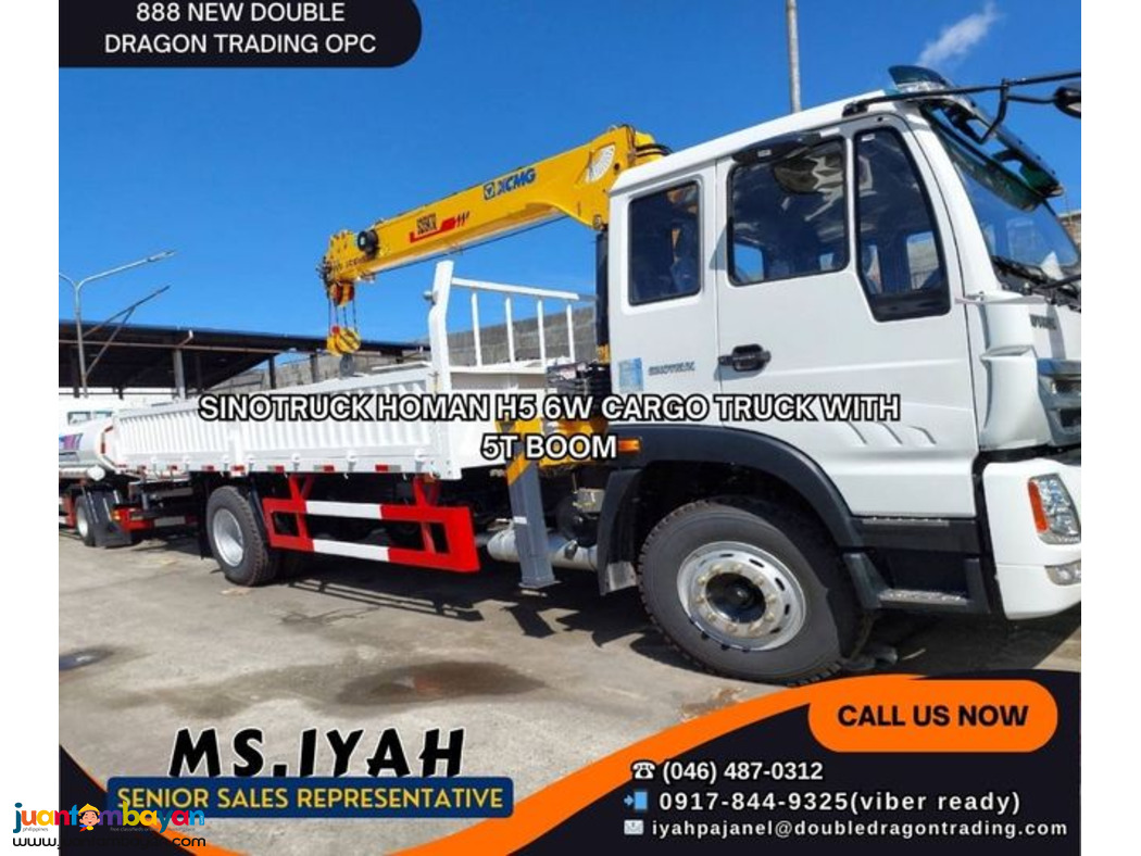 HOMAN 6W BOOM TRUCK 5T-