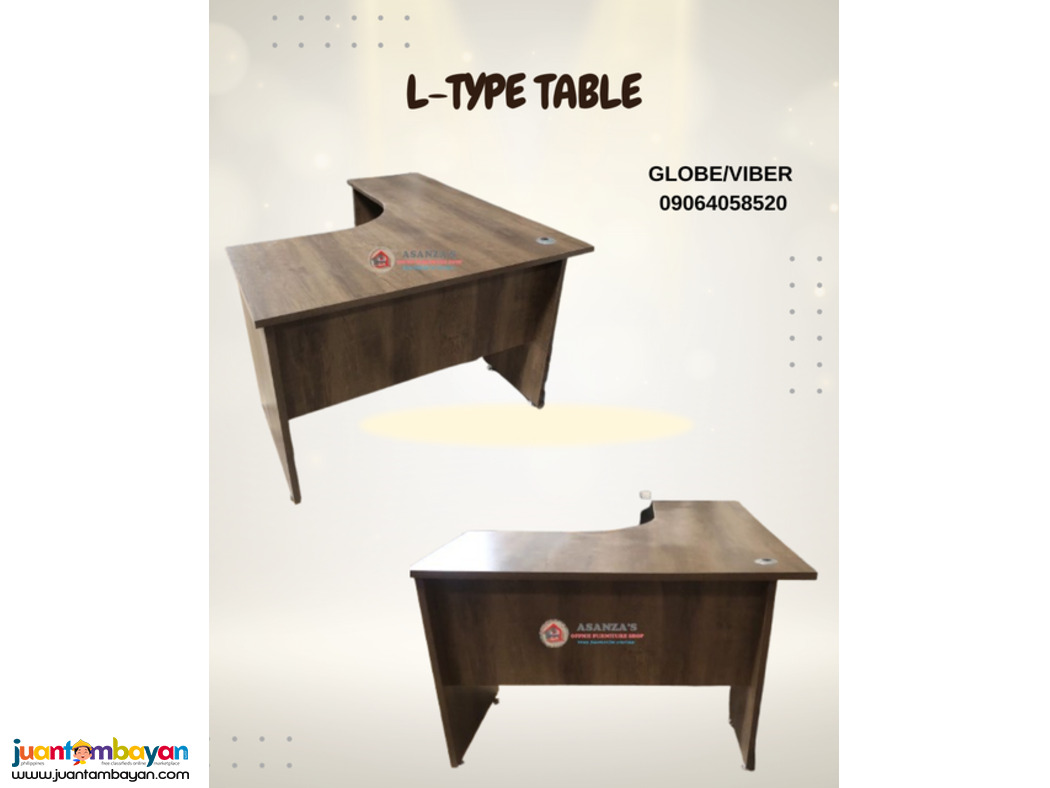 OFFICE L-TYPE TABLE 