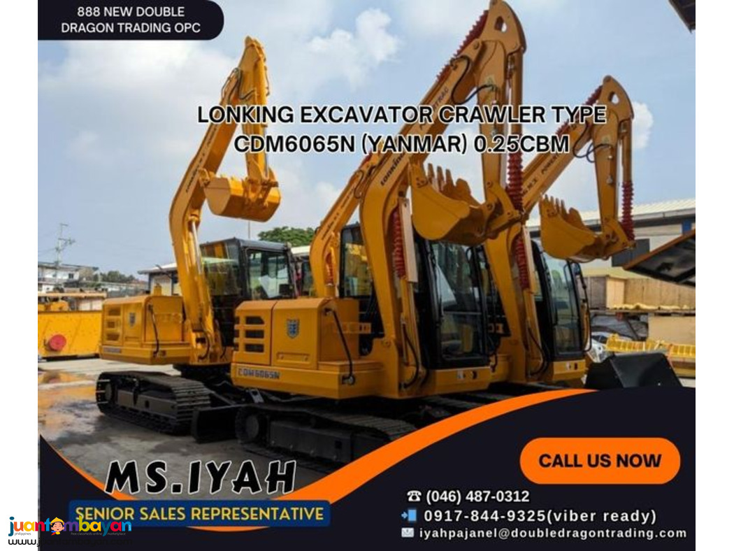 LONKING CDM6065N (YANMAR) 0.25CBM