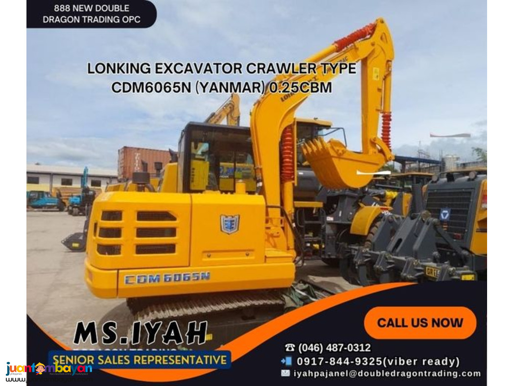 LONKING CDM6065N (YANMAR) 0.25CBM
