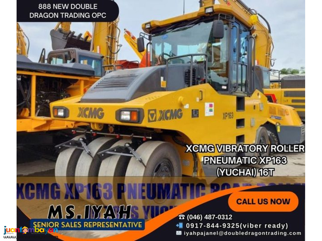 XCMG PNEUMATIC ROAD ROLLER 16T-