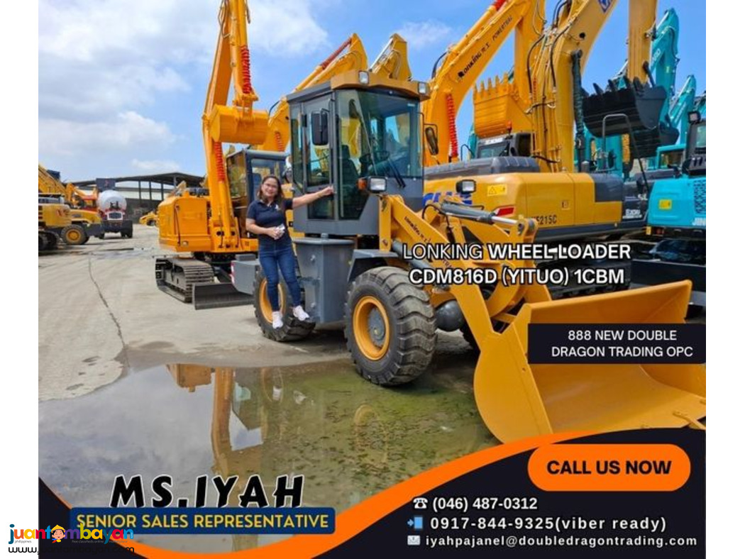 LONKING WHEEL LOADER 1CBM-