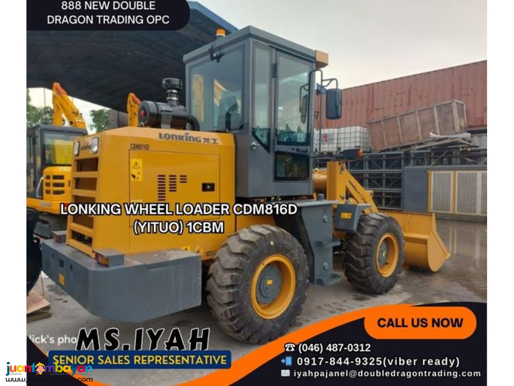 LONKING WHEEL LOADER 1CBM-