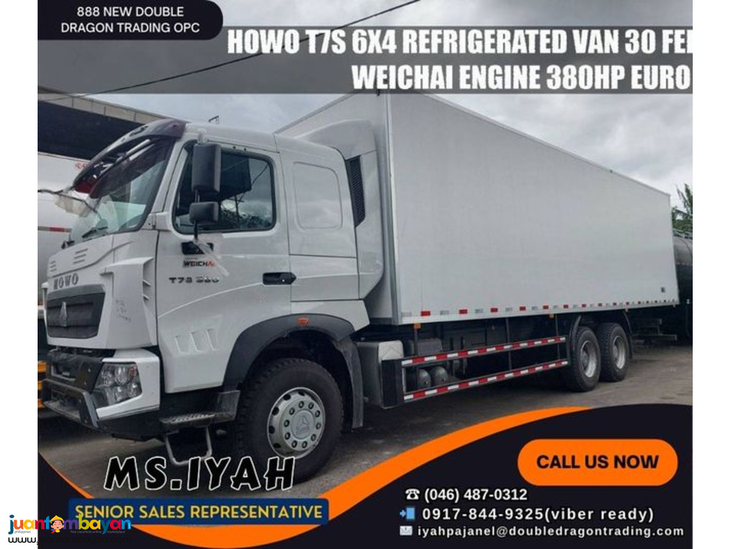 HOWO T7S REFRIGERATED VAN 30 FEET- (Special order)