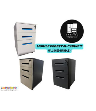 MOBILE PEDESTAL STEEL FILING CABINET