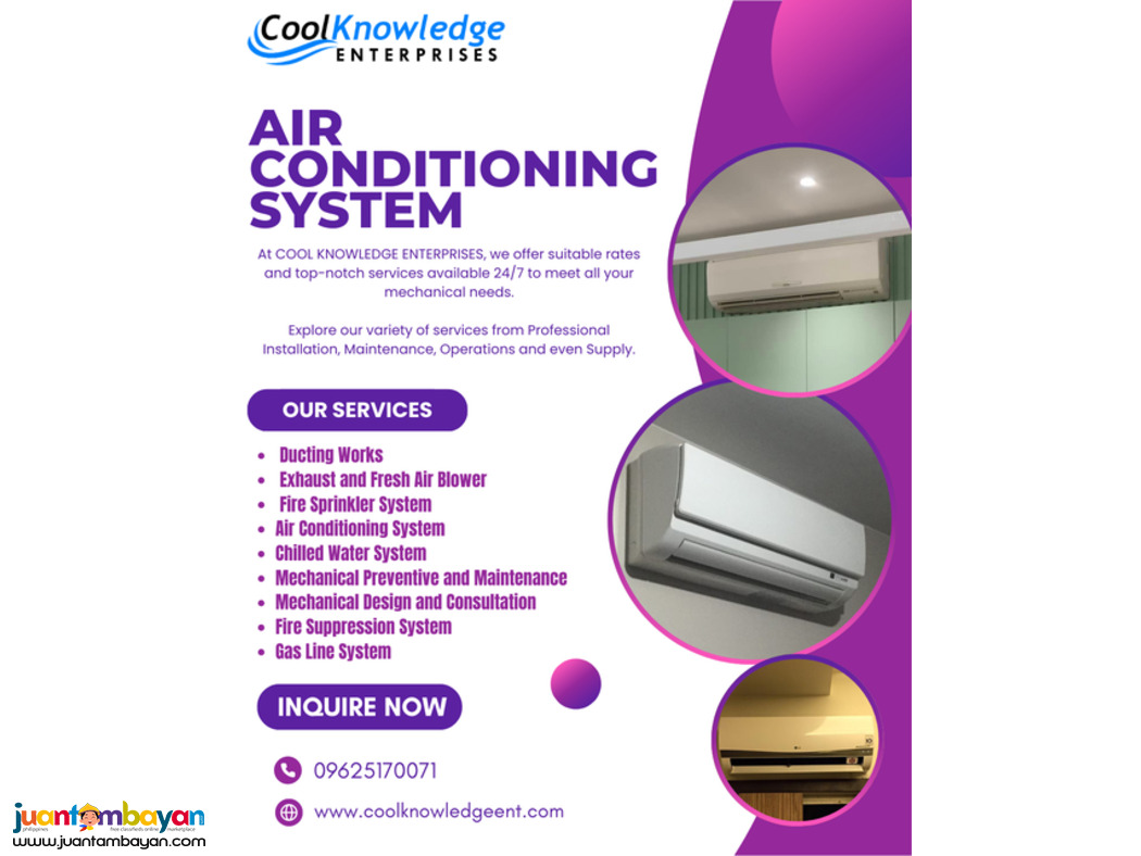 ++ SUPPLY & INSTALLATION ++ AIR CONDITION ++ AVAILABLE