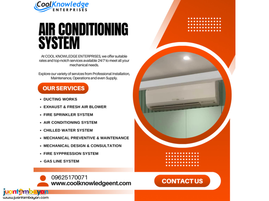 ++ SUPPLY & INSTALLATION ++ AIR CONDITION ++ AVAILABLE