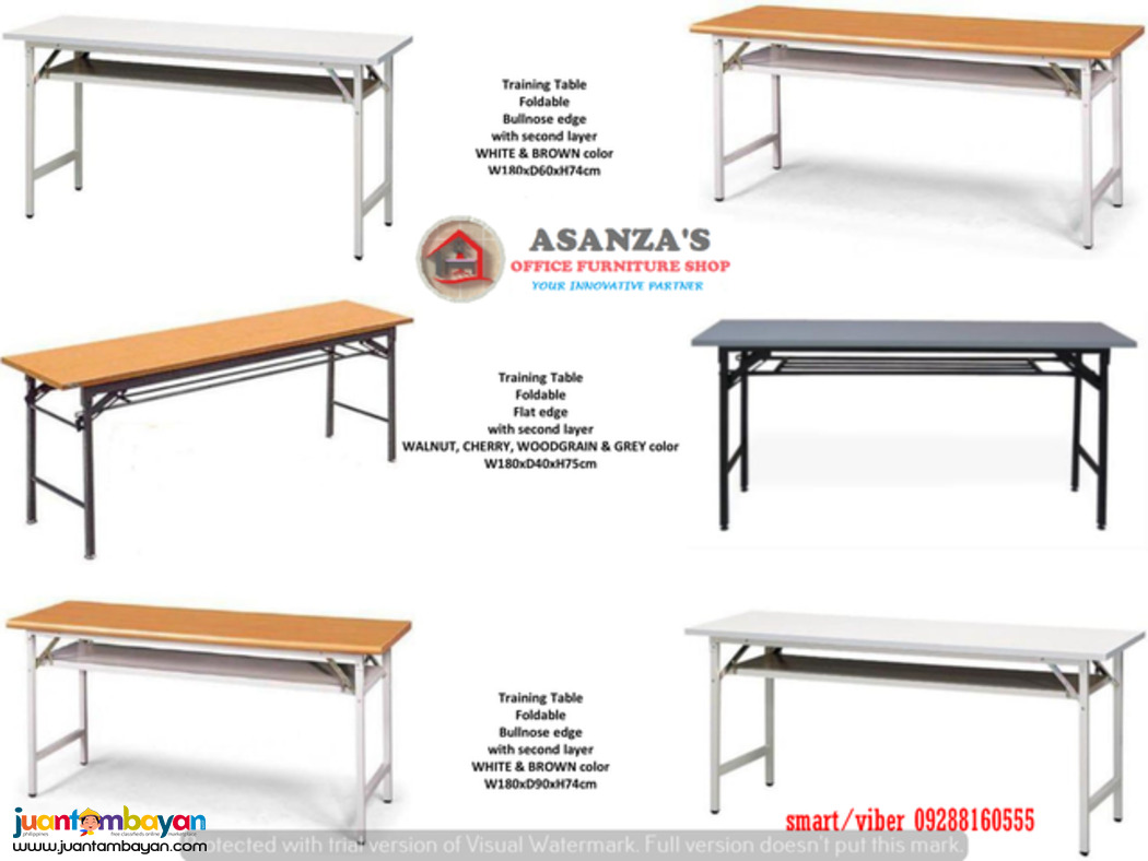 FOLDABLE TRAINING TABLE