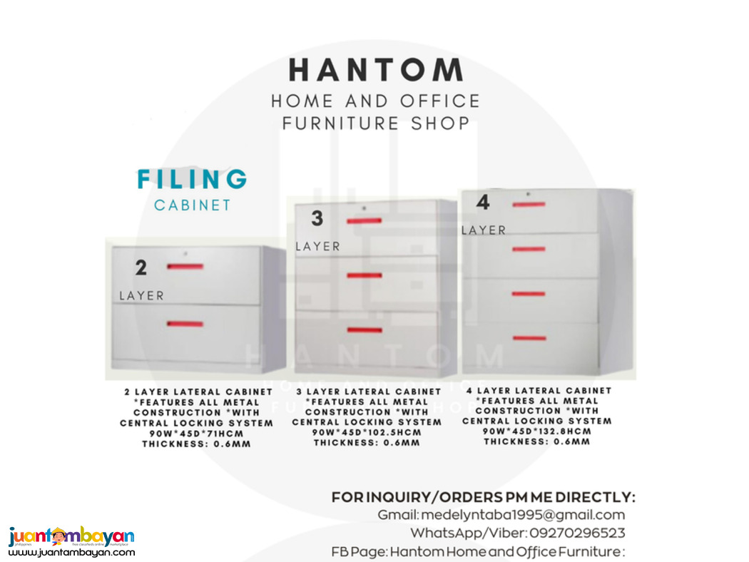STEEL FILING CABINET (LATERAL & VERTICAL)