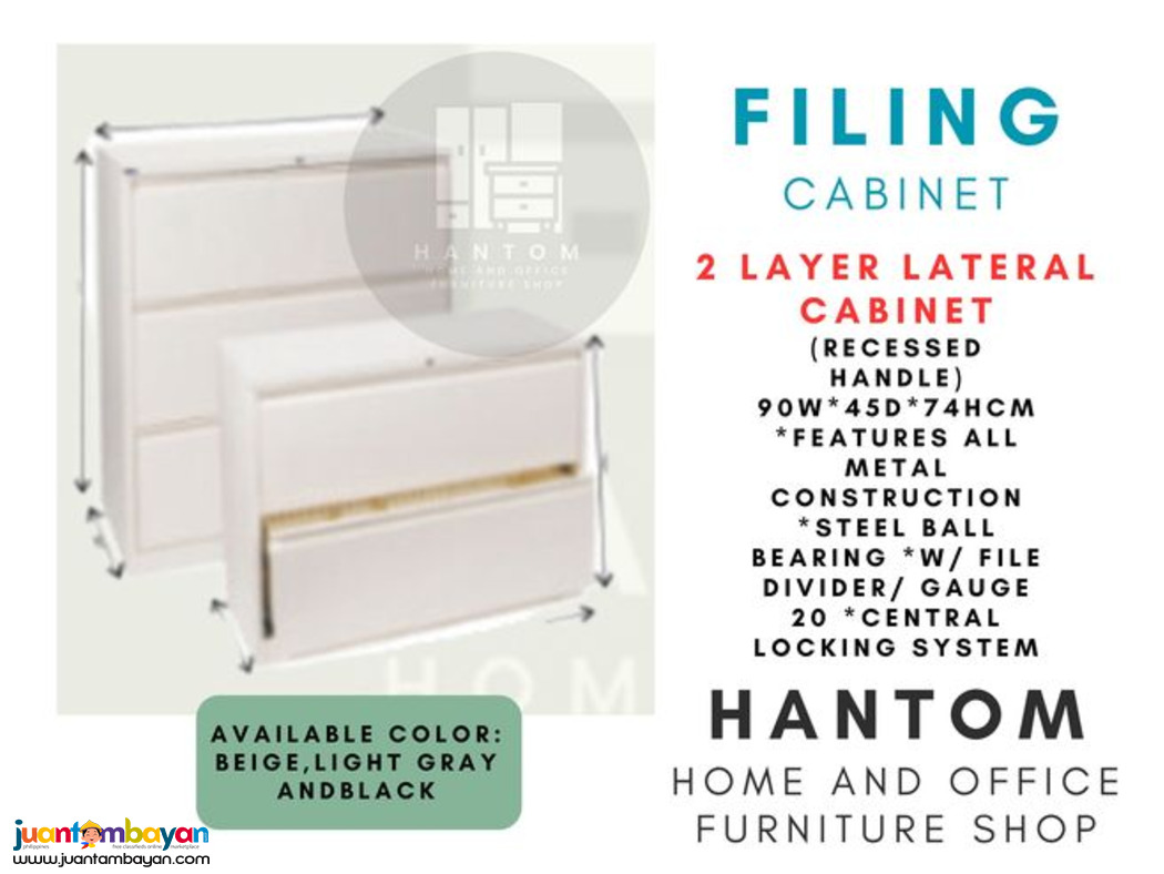 STEEL FILING CABINET (LATERAL & VERTICAL)
