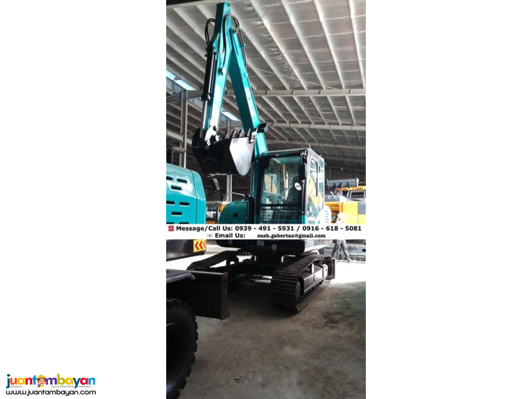 mini Backhoe Excavator 0.25cbm Jinggong JG608L 