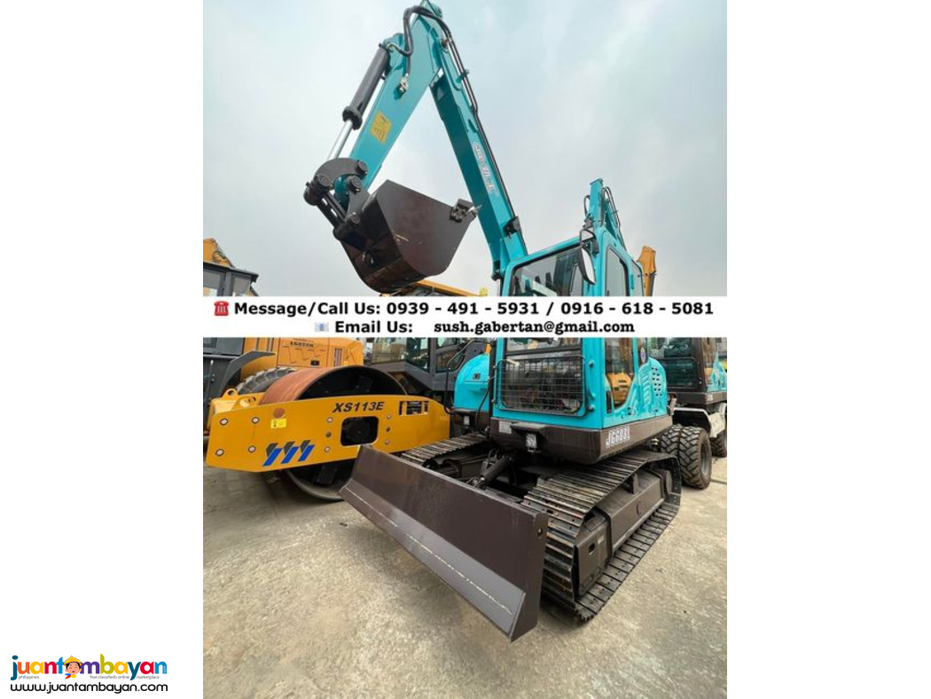 mini Backhoe Excavator 0.25cbm Jinggong JG608L 
