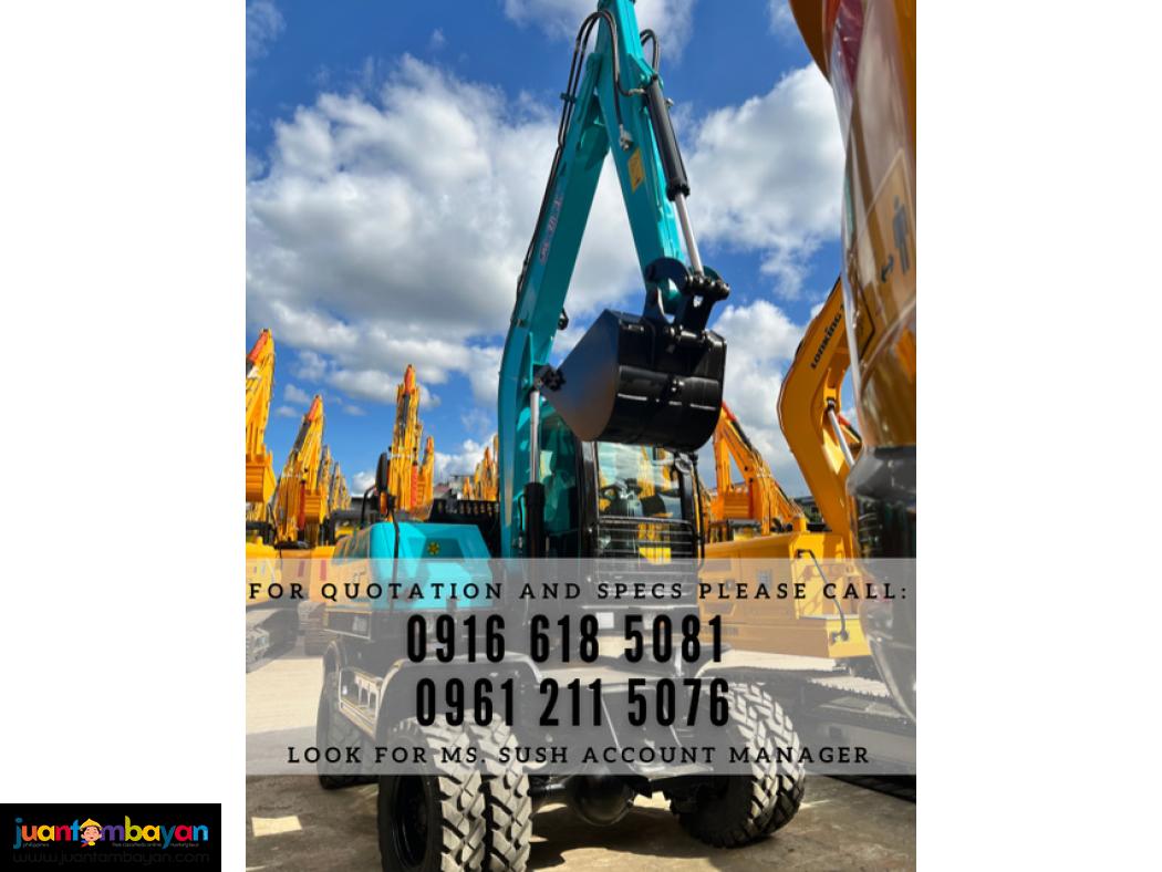 Jinggong Jg708s WHEEL EXCAVATOR WITH DOZER 0.25CBM