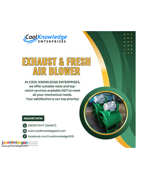 ===EXHAUST AND FRESH AIR BLOWER---AVAILABLE