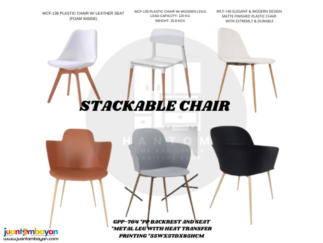 STACKABLE TABLE & CHAIR 