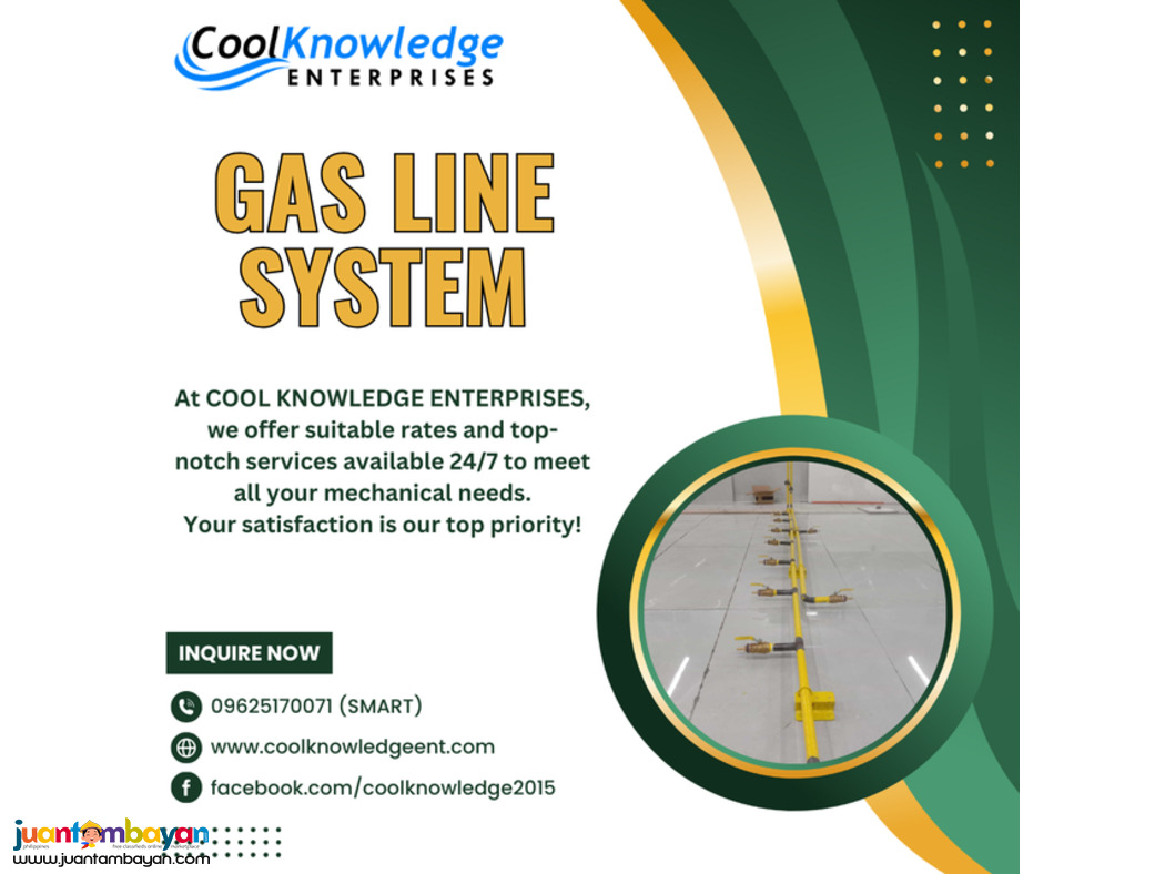gAS LINE SYSTEM || Cool Knowledge