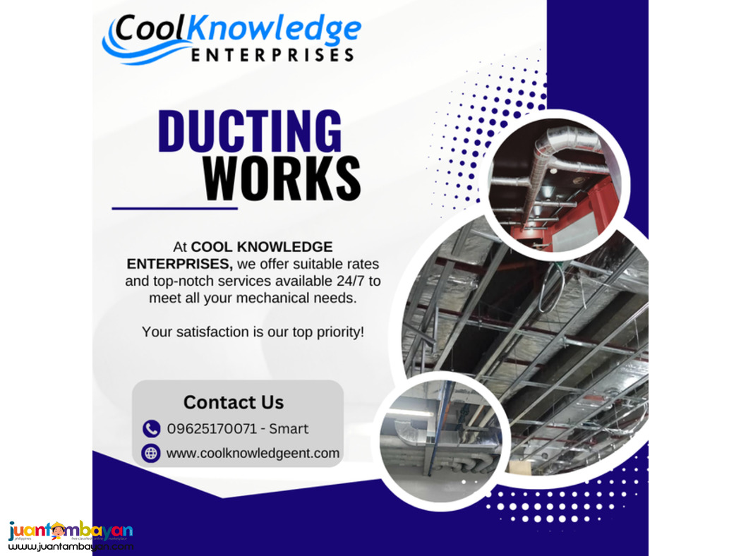 ducting works || Cool Knowledge