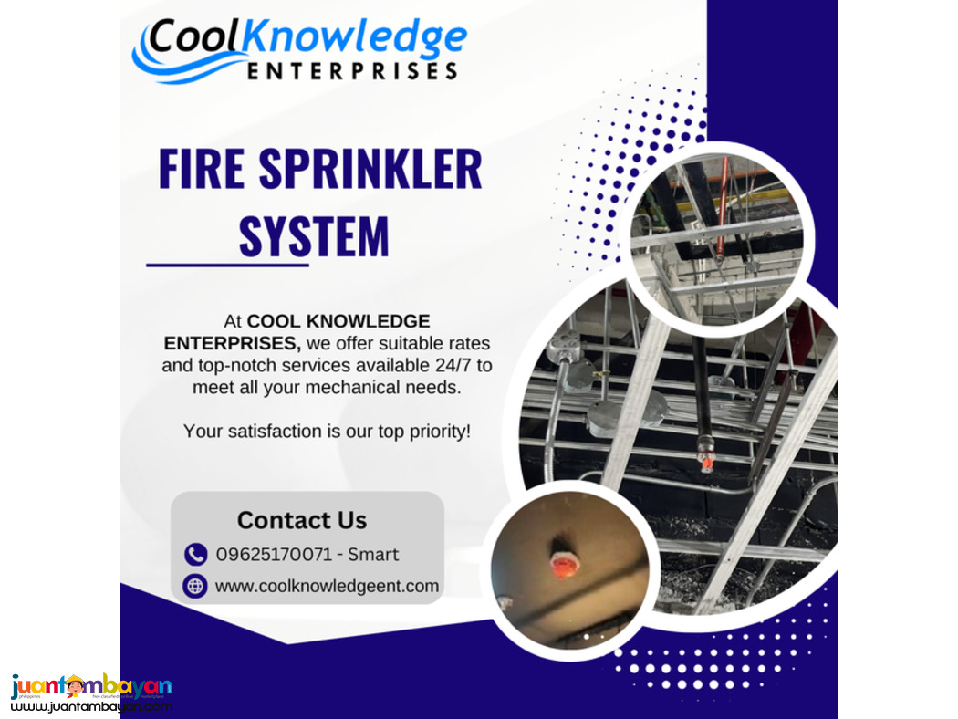 ++FIRE SPRINKLER-- AVAILABLE++