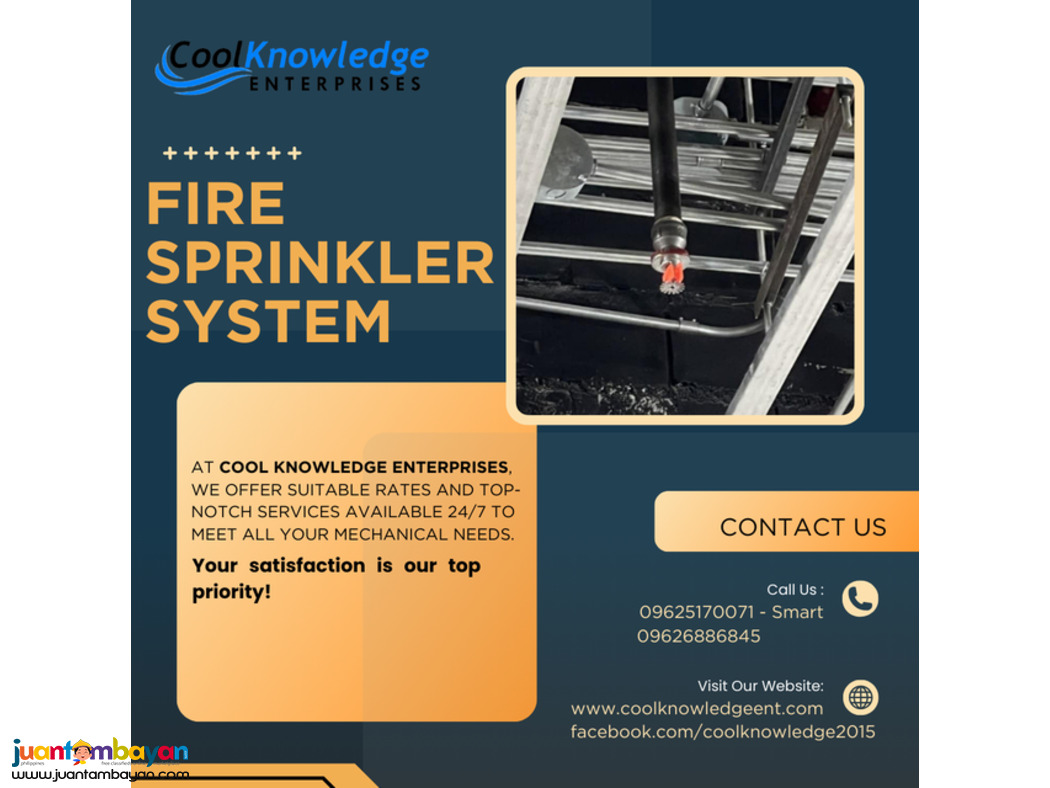 ++FIRE SPRINKLER-- AVAILABLE++