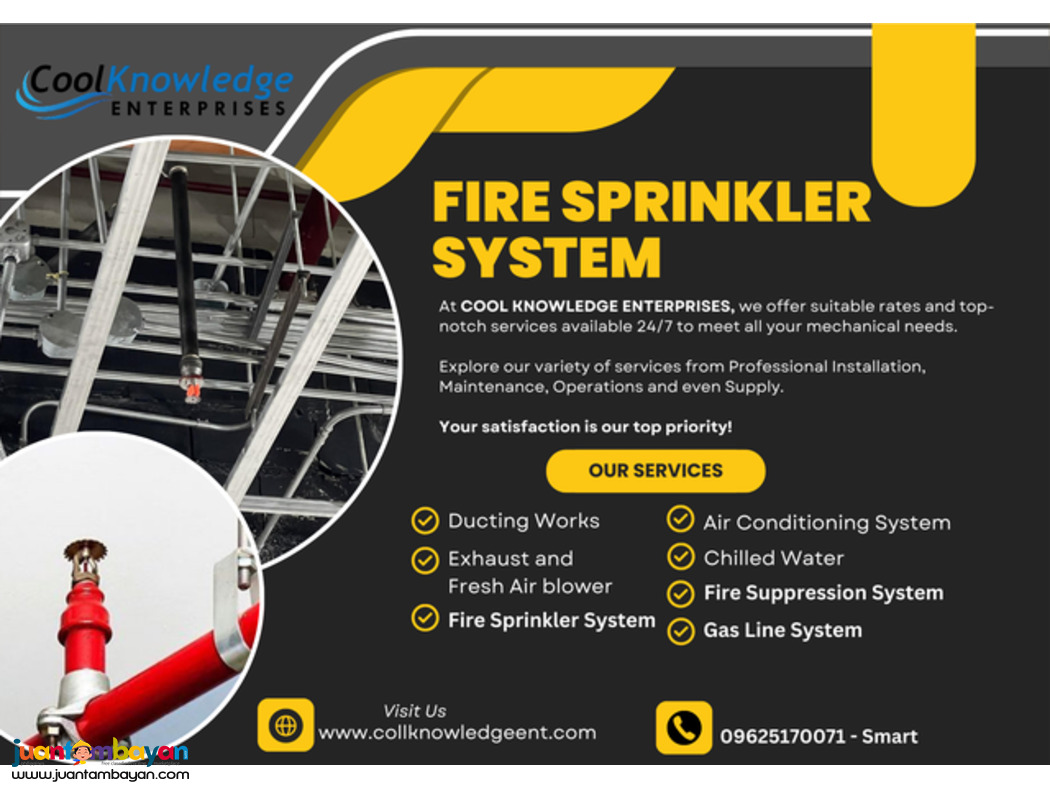++FIRE SPRINKLER-- AVAILABLE++