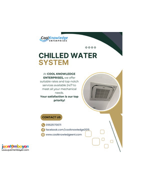 ----CHILLED WATER SYSTEM+++AVAILABLE----