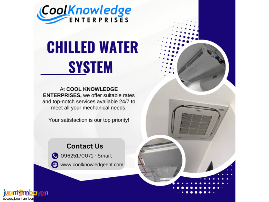----CHILLED WATER SYSTEM+++AVAILABLE----