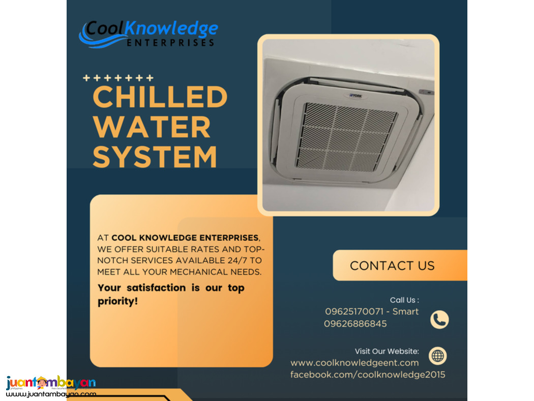 ----CHILLED WATER SYSTEM+++AVAILABLE----