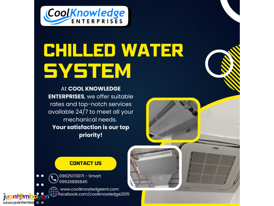 ----CHILLED WATER SYSTEM+++AVAILABLE----