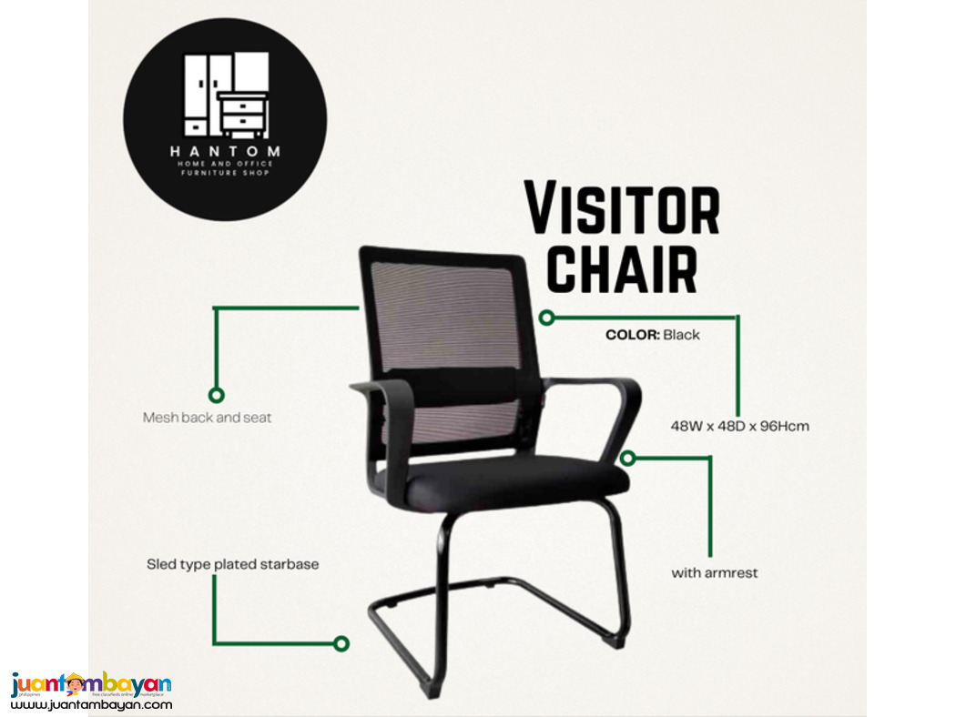VISITOR CHAIR | OFFICE CHAIR | OFFICE TABLE 