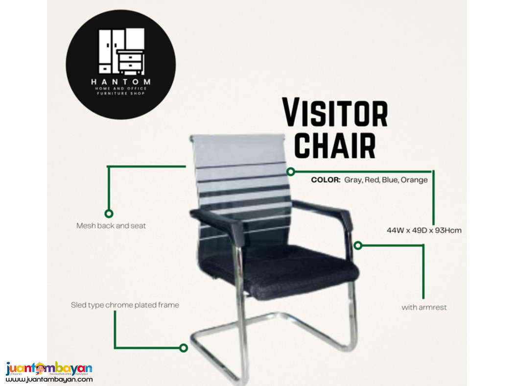 VISITOR CHAIR | OFFICE CHAIR | OFFICE TABLE 