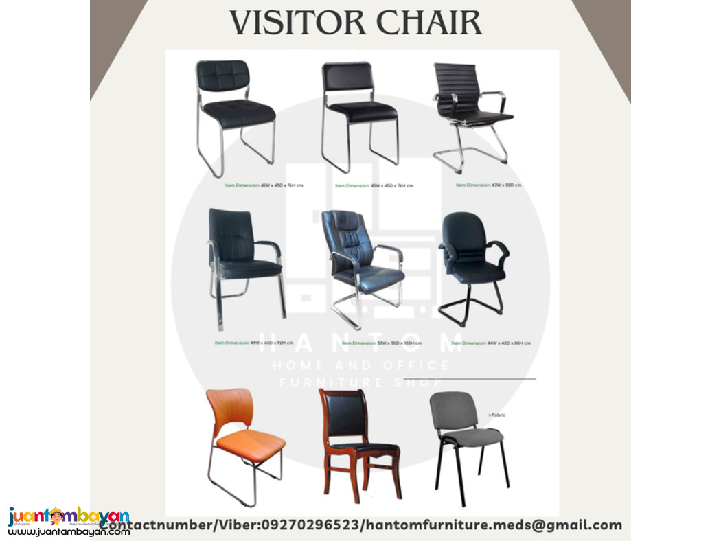 VISITOR CHAIR | OFFICE CHAIR | OFFICE TABLE 