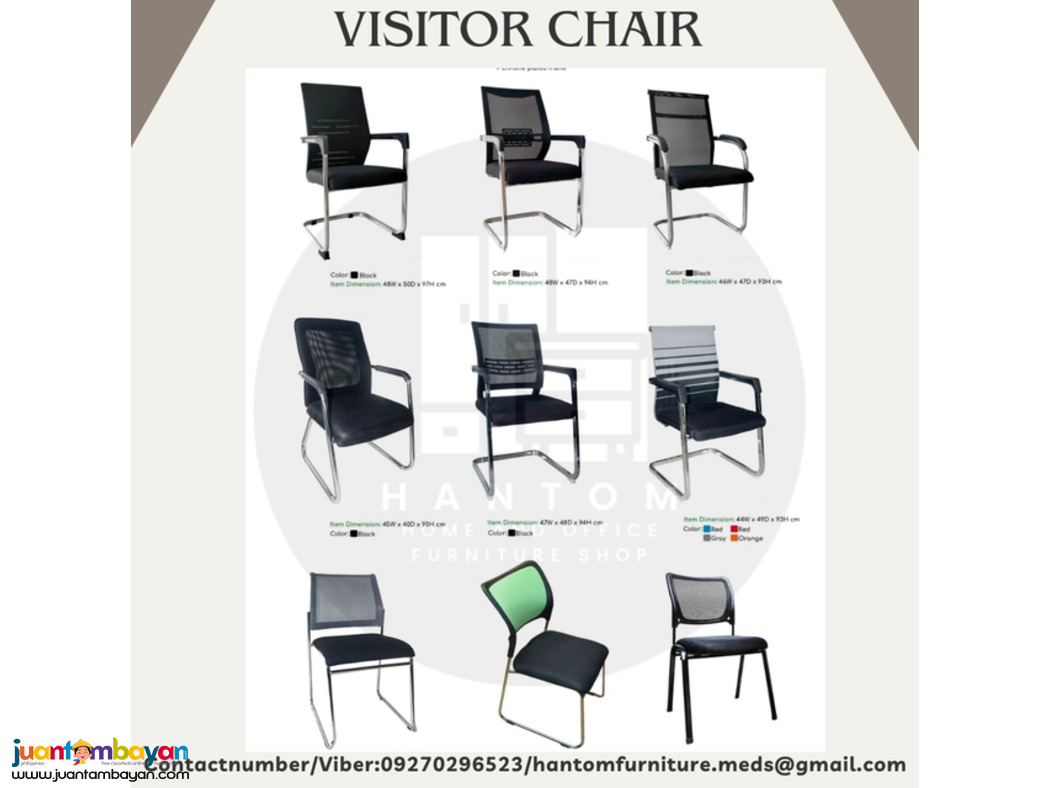 VISITOR CHAIR | OFFICE CHAIR | OFFICE TABLE 