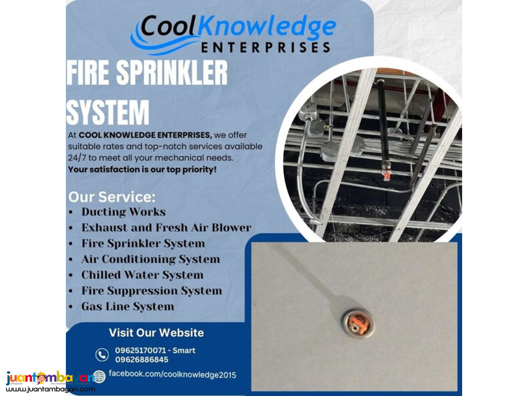+++++Knowledge || Fire sprinkler system+++++