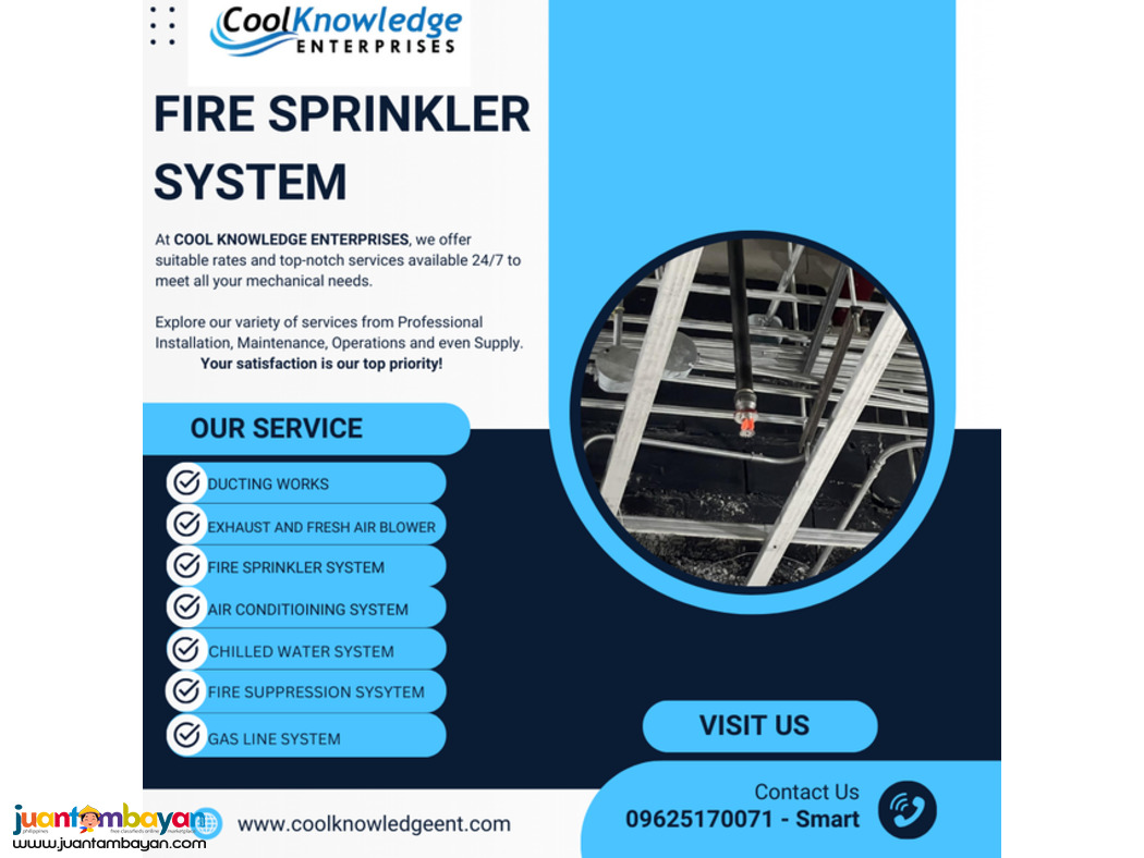 +++++Knowledge || Fire sprinkler system+++++