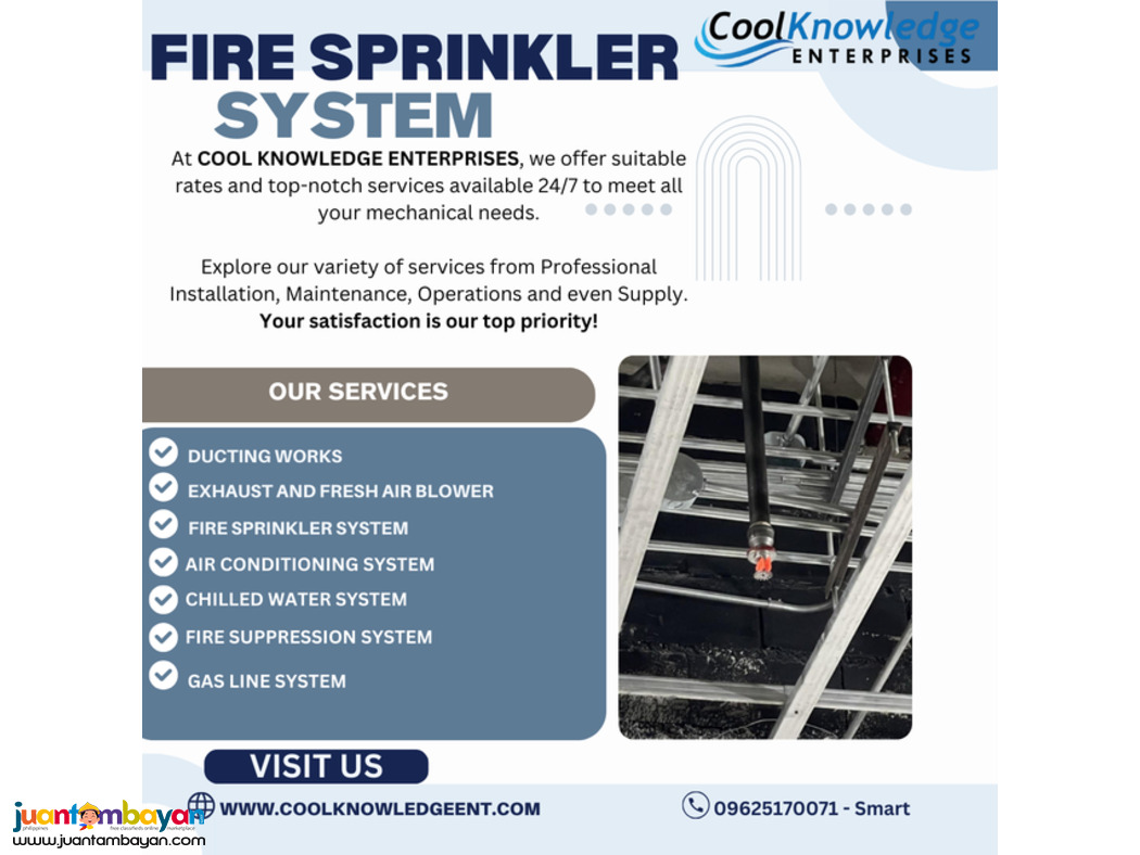 +++++Knowledge || Fire sprinkler system+++++