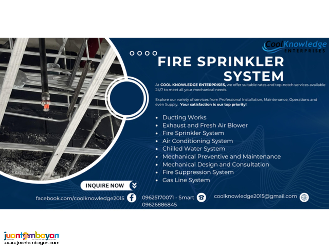 +++++Knowledge || Fire sprinkler system+++++