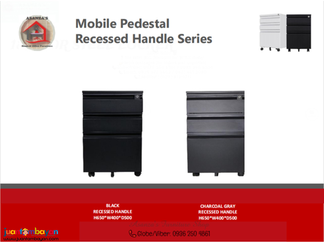 Mobile Pedestal / Filing Cabinet > Affordable Price