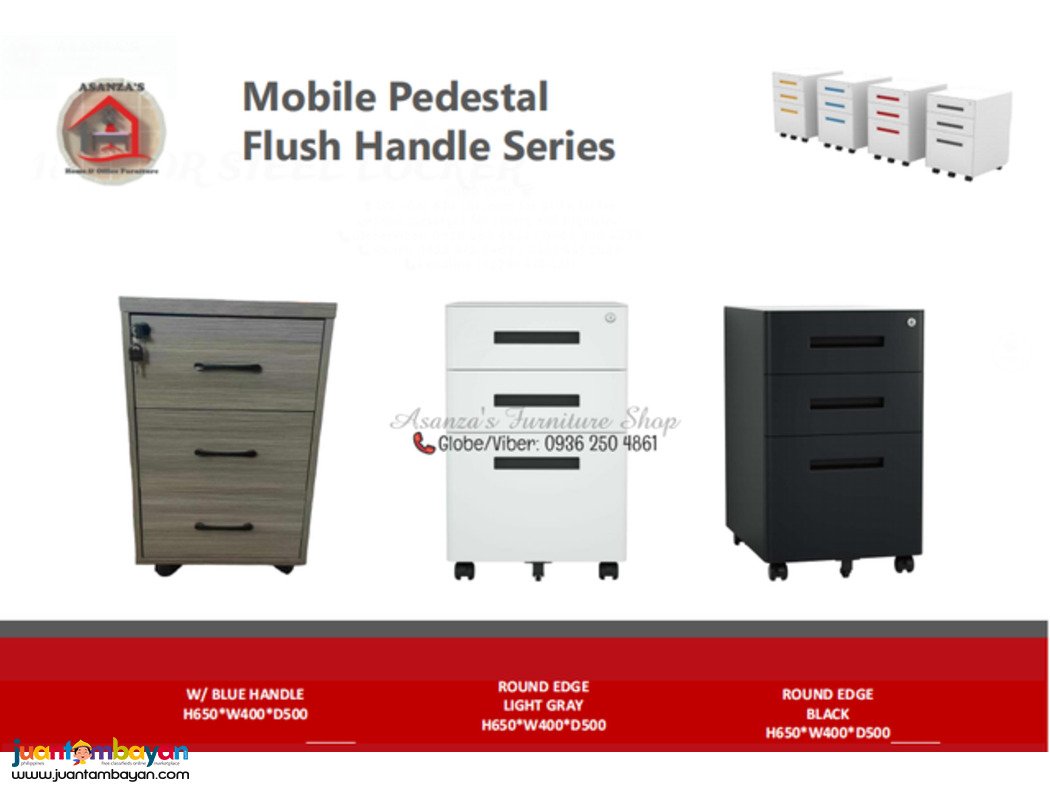 Mobile Pedestal / Filing Cabinet > Affordable Price