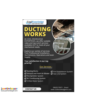 <<<Cool Knowledge || DUCTING WORKS >>>